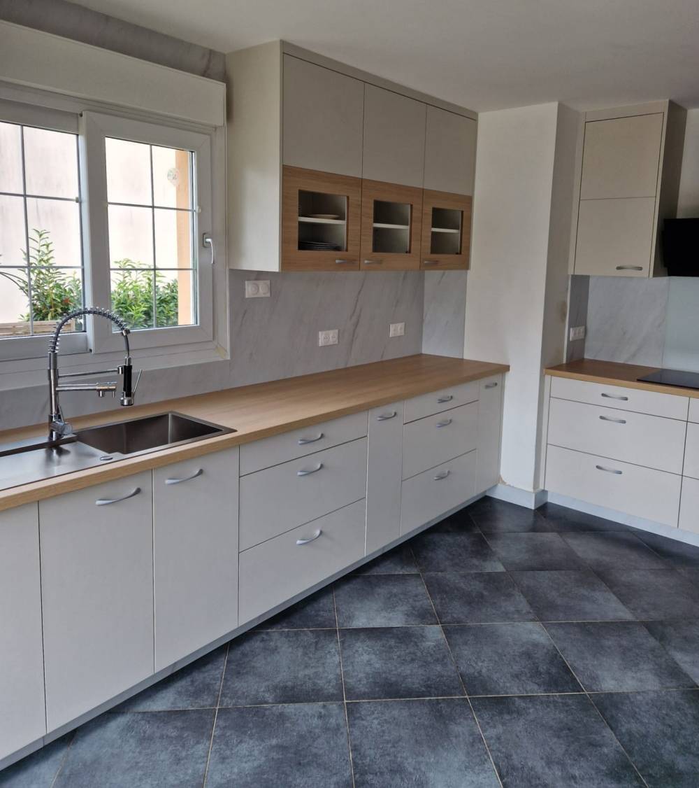 Réalisation de cuisine sur mesure près de Rambouillet